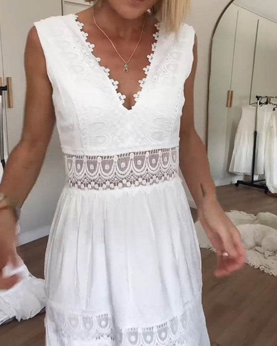 HOPE - WHITE LACE DRESS SALE