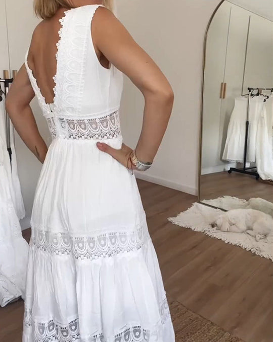 HOPE - WHITE LACE DRESS SALE