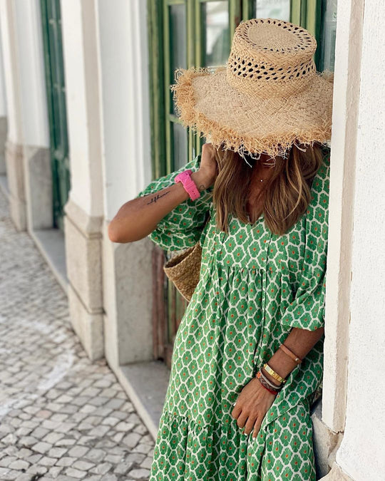 SUSAN - BOHEMIAN LONG DRESS SALE