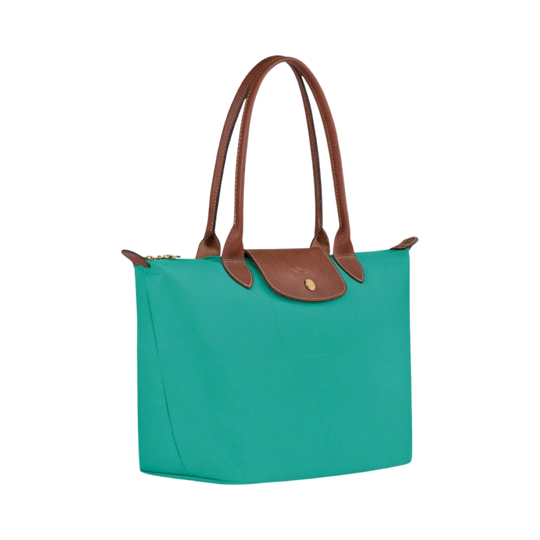 Large Le Pliage Tote, Turquoise