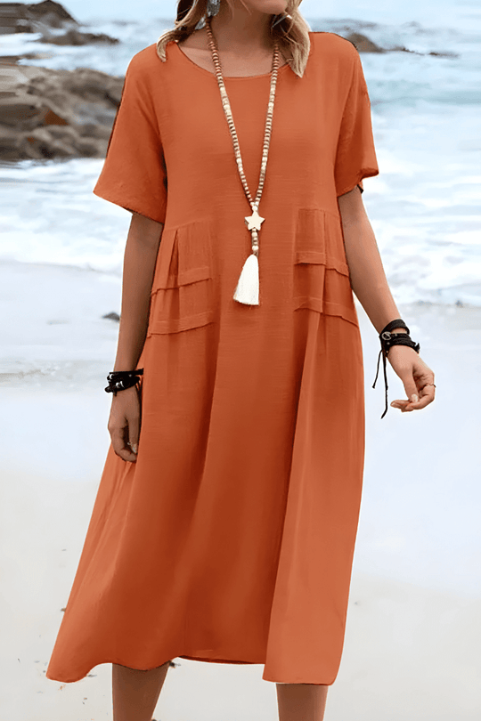 Aria - Summer Linen Dress