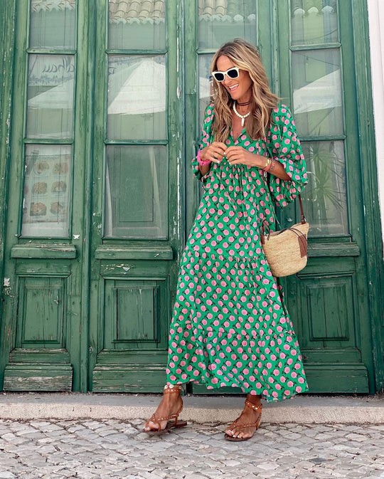 SUSAN - BOHEMIAN LONG DRESS SALE