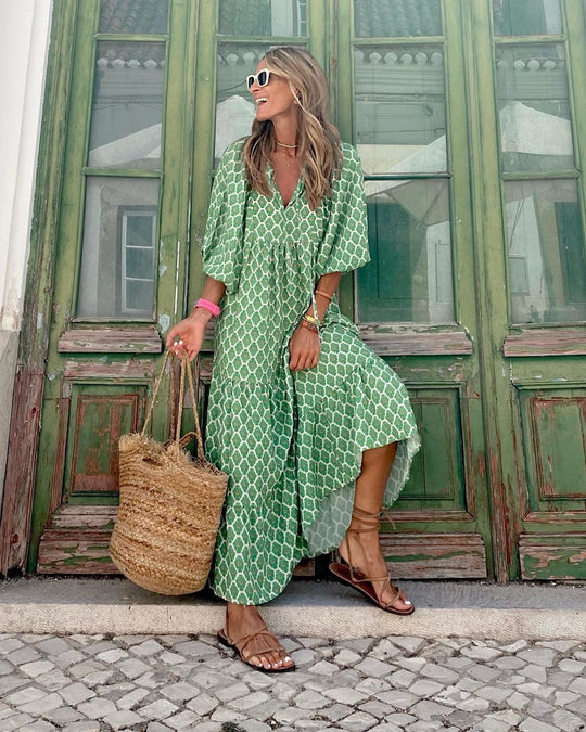 SUSAN - BOHEMIAN LONG DRESS SALE