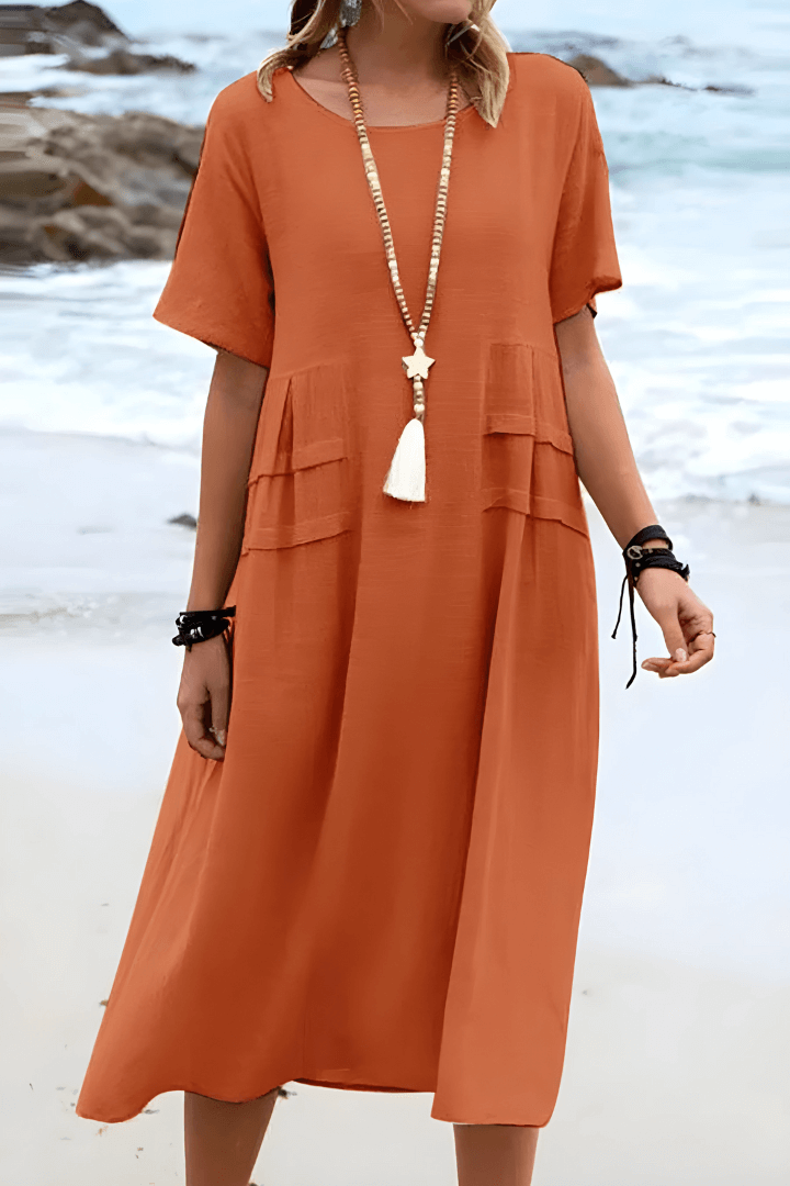 Aria - Summer Linen Dress