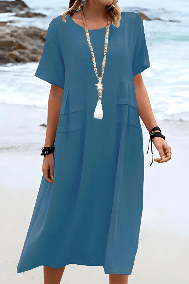 Aria - Summer Linen Dress